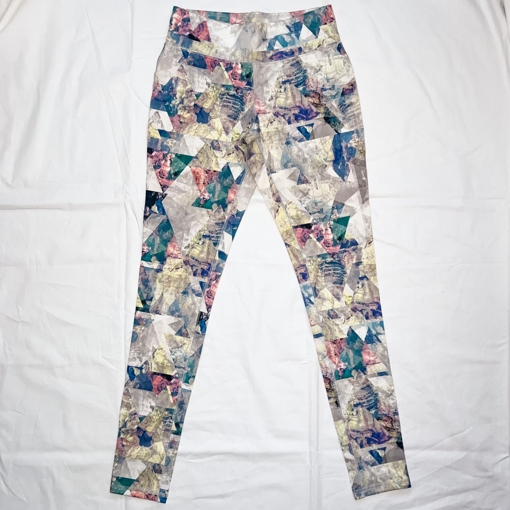 Mossimo Supply Co. Womens Multicolor Geometric Leggings, Size S - Picture 6 of 6